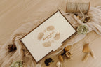 Scatola porta foto in legno naturale con vano USB – perfetta per foto e regali